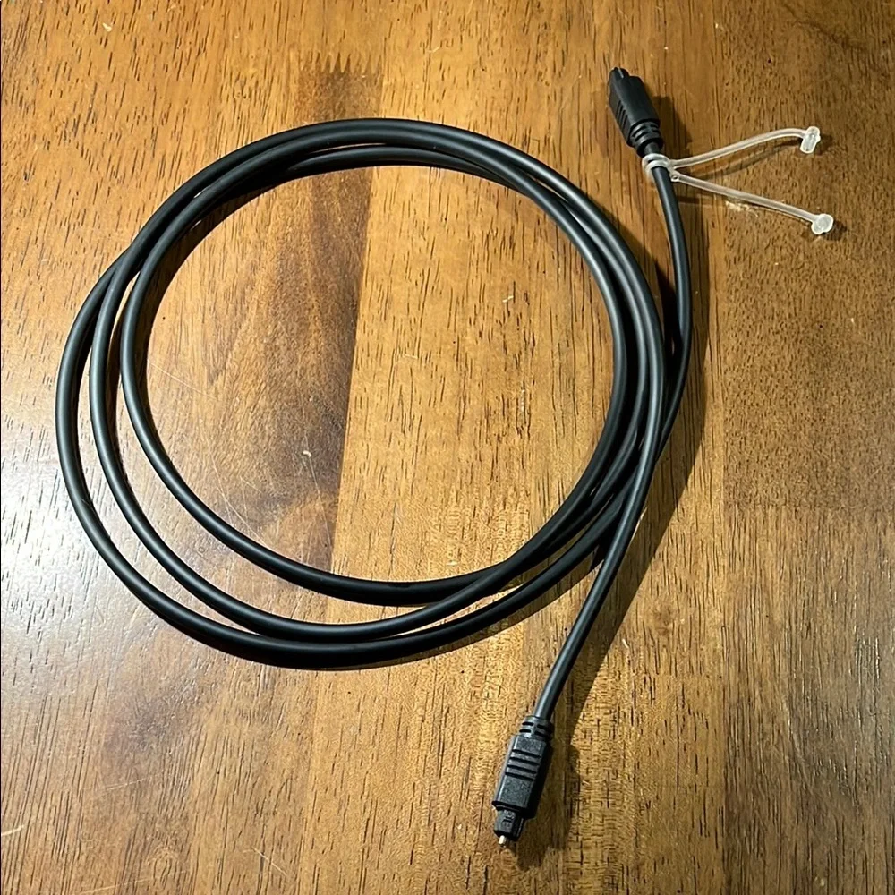 Black 6ft Optic Sound Cable